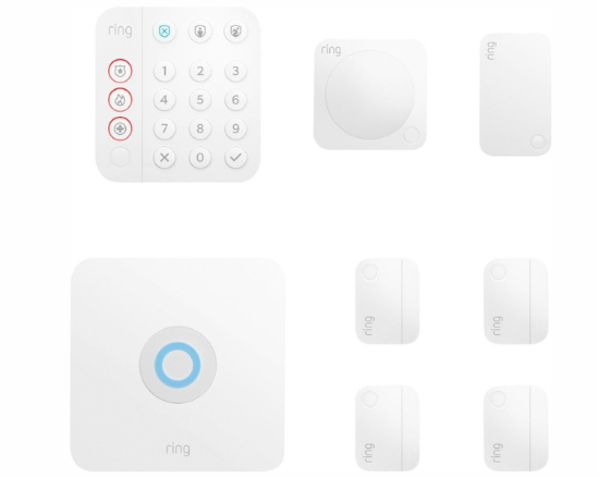 Ring Alarm 5-Piece Security Kit (2nd Gen) – Home Protection System